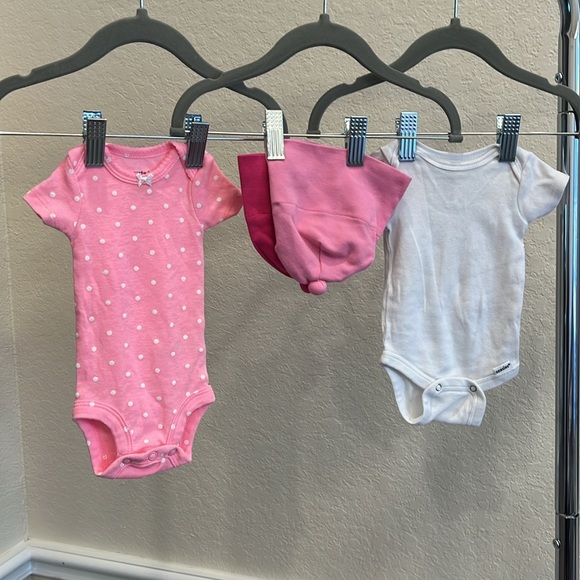 Newborn NB Summer Baby Girl Bundle - Picture 10 of 17